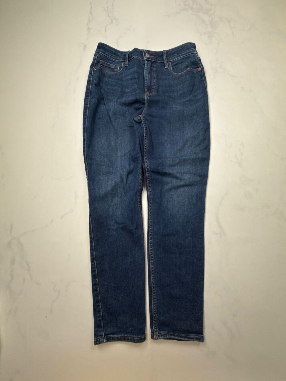 Old Navy Classic Style Jeans Blue 2010s Straight Leg - Womens 12